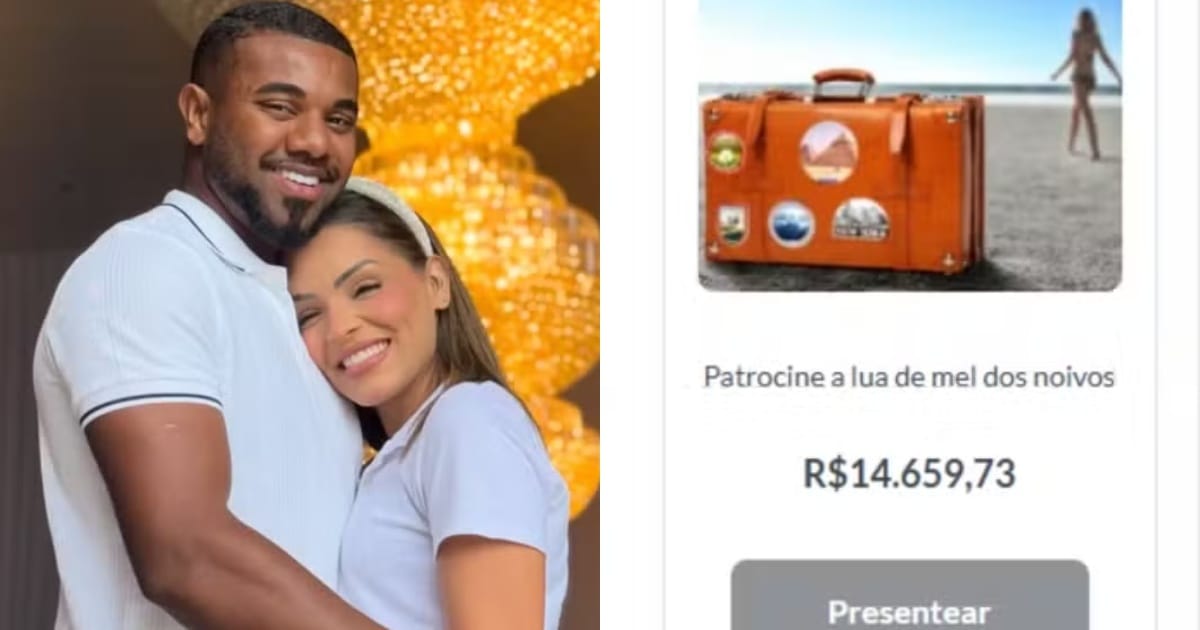 Ex-BBB Davi Brito se defende após criticas por pedir presente de casamento de R$ 15 mil: "Não é ser cara de pau"