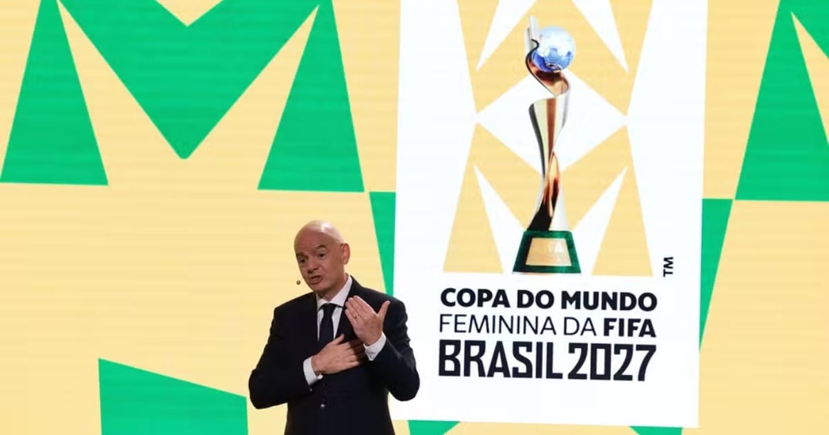 Fifa divulgará calendário da Copa do Mundo Feminina de 2027 na próxima quinta-feira
