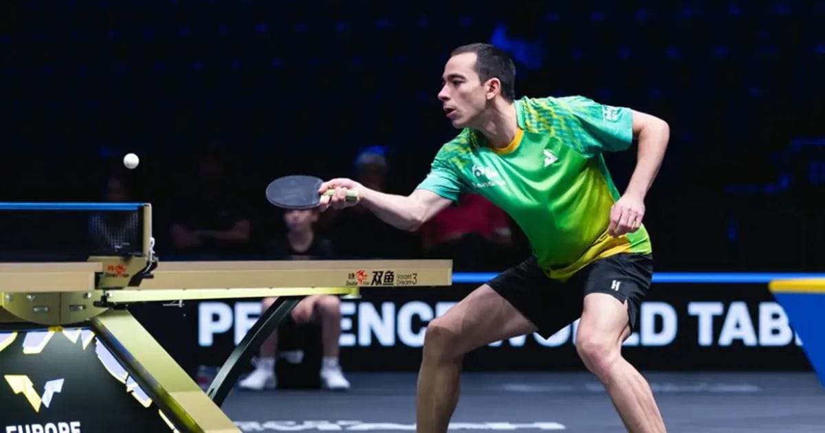 Hugo Calderano derrota japonês e vai às oitavas do Europe Smash