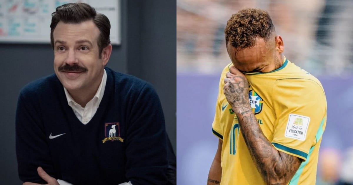 Neymar vira alvo de piada em episódio da série Ted Lasso