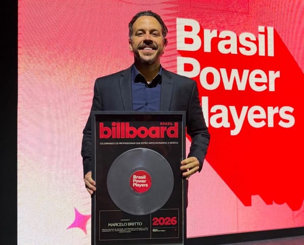 Marcelo Britto entra para lista dos 50 profissionais mais influentes da música brasileira da Billboard Brasil