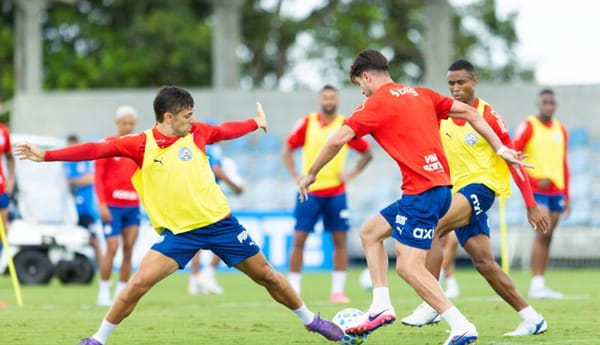 Ainda sem Everton Ribeiro, o Bahia faz penúltimo treino visando Ba-Vi