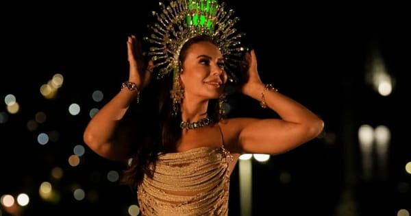 Imperatriz Leopoldinense oficializa Paolla Oliveira como nova Rainha de Bateria